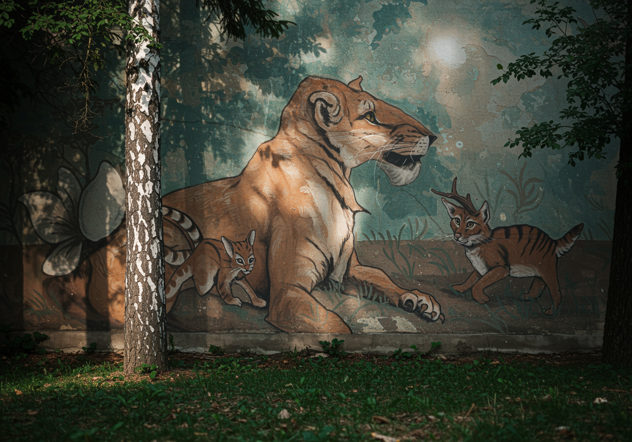 Mural w przestrzeni publicznej